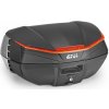 V49N AIR kufor GIVI čierny (Monokey) s červenou optikou a čiernym vekom, objem 49 ltr.