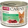 Animonda Carny Kitten - Hovädzie, kura a králik 200g