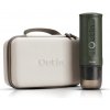 Outin Nano (Forest Green) set - cestovný kávovar + ochranné puzdro