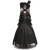 sukňa DEVIL FASHION Black Gothic Gorgeous