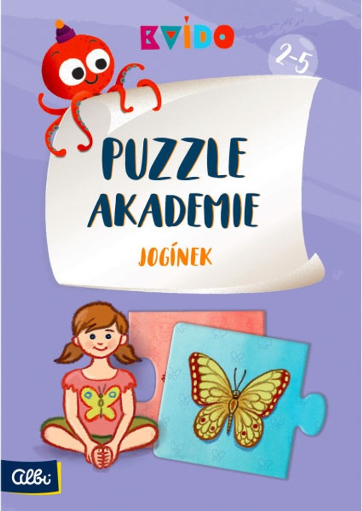 Albi Kvído Puzzle akademie Jogínek