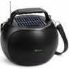 Solárny reproduktor Kisonli SC-22, Bluetooth, USB, SD, AUX – čierna 14549150