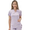 Perlička® Zdravotnícka košeľa LILI SATTÉ Lila Fialová Veľkosť: 56, Farba: Lila Fialová