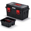 Prosperplast Heavy Box s priehradkami vo veku 58,5 x 36 x 33,7 cm čierny KHV603535F-S411