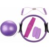 Yoga 4P set na jogu fialová balenie 1 sada