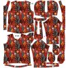 Takoy Panel so strihom 42 dámska softshell bunda SPORT jesenné listy Mandy - Jarný softshell-NS-27461