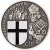 Česká mincovna Strieborná medaila Rytierske rády - Rád nemeckých rytierov stand 42 g
