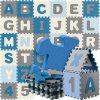 InternetovaZahrada - Detská hracia podložka - modrá
