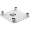 Alutruss Quadlock koncová deska QQGP, 30x30 cm, bílá RAL 9010