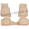 Koberce gumenné Novline BMW 3 E90, E91 2005-2012 Béžové