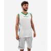 KIT POWER INTERLOCK basketbalový set biela-zelená S