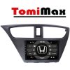 TomiMax Honda Civic Android 13 autorádio s WIFI, GPS, USB, BT HW výbava: 8 Core 8GB+256GB HIGH