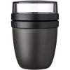 Mepal Jedálenský box Ellipse Nordic Black 0,5 l