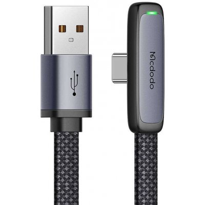 Mcdodo CA-3340 USB na USB-C 6A 90 stupňov, 1,2m