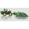Siku 1856 FARMER Traktor John Deere 9630 s bránami Amazone Centaur 1:87