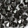 CZ MC perle slniečko 4mm černá 23980 (10ks)
