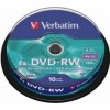 VERBATIM DVD-RW 4x 4,7GB cake (bal=10ks)