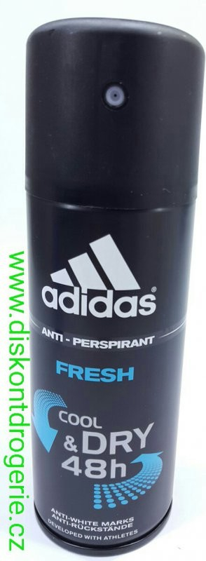 Adidas Fresh Cool & Dry Men deospray 150 ml od 2,05 € - Heureka.sk