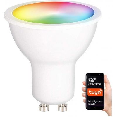 Milagro LED RGB Stmievateľná žiarovka GU10/5W/230V 2700-6500K Wi-Fi Tuya MI1710 + záruka 3 roky zadarmo