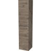 Kúpeľňová skrinka vysoká Intedoor SANTE dub tmavý 35 x 161,8 x 35 cm SA SV 35 2D P K D370