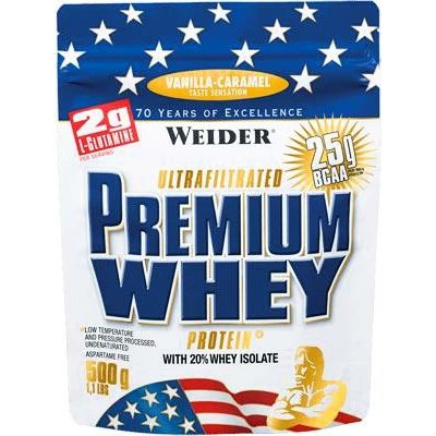Weider Premium Whey Protein 500 g vanilka - karamel