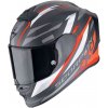 SCORPION prilba EXO-R1 EVO CARBON AIR Runner matt black/red - L