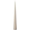 ester & erik Adventná sviečka Cone 37 cm – 22 Linen Grey