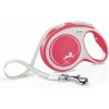 Vodítko Flexi New Comfort L pásek 8 m/50 kg červené (FX-43806)