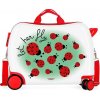 JOUMMABAGS Detský kufrík na kolieskach Lienky MAXI ABS plast, 50x38x20 cm, objem 34 l