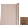 Strend Pro Zástena Polyratan 77 0,9x3 m, UV, 800 g/m2, béžová, tieniaca na balkón, s okami