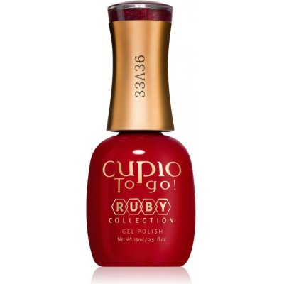 Cupio To Go! Ruby gélový lak na nechty s použitím UV/LED lampy odtieň Passion 15 ml