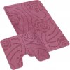 Bellatex Bany Růže lila 60x100 + 60x50 cm