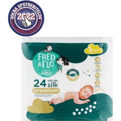 Fred & Flo Premium 1 New Baby 24 ks