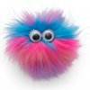 Ozdoba na batoh Ergobag Fluffy Klettie - Pink-Blue uni