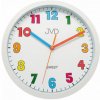Hodiny JVD bílé HA46.3, možnosť vrátenia tovaru do 12 mesiacov
