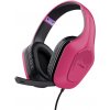 TRUST GXT415P ZIROX slúchadlá ružová 24992