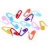 Spínací špendlík na pletenie 7x22 mm - mix (20 ks)