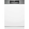 Bosch Séria 6 Zabudovateľná umývačka riadu 60 cm Brúsená ocel SMI6ECS10E