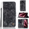 Peňaženkové kožené puzdro na Sony Xperia 10 - Šedá