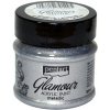 Metalická akrylová farba PENTART GLAMOUR 50ml - platina
