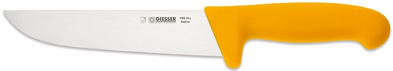Giesser Mäsiarsky nôž dĺžka čepele 18 cm žltý