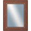 DANTIK - Zrkadlo v rámu, rozmer s rámom 40x50 cm z lišty ANGLIE hnedá (561)
