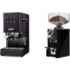 Gaggia Classic E24 BC, black + Eureka Mignon Specialita Compatto, CR black