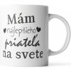 Sablio Hrnek Já mám nejlepšího přítele na světě - 200 ml - espresso