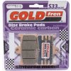 Brzdové platničky YAMAHA 070 S33 GOLD FREN