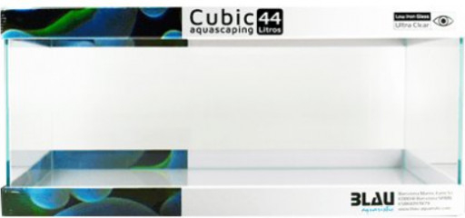 Blau Cubic Aquascaping Shallow 44 l