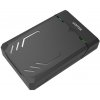 UTK UNITEK Y-3035 HDD/SSD kryt čierny 2,5/3,5