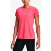 Dámske tričko Under Armour Tech SSC - Twist-PNK L