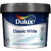 DULUX Classic White – Žiarivo biela interiérová farba, biely, 3 l, matný