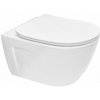 EBS Diana New WC závěsné rimless vč.sedátka softclose, bílá